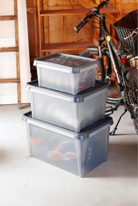Produktbild Certeo Aufbewahrungsbox Dry | Wasserdicht | 12 l | Transparent | Mit Deckel | VE 7 | SmartStore