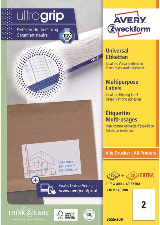 Actual product image Avery Labels