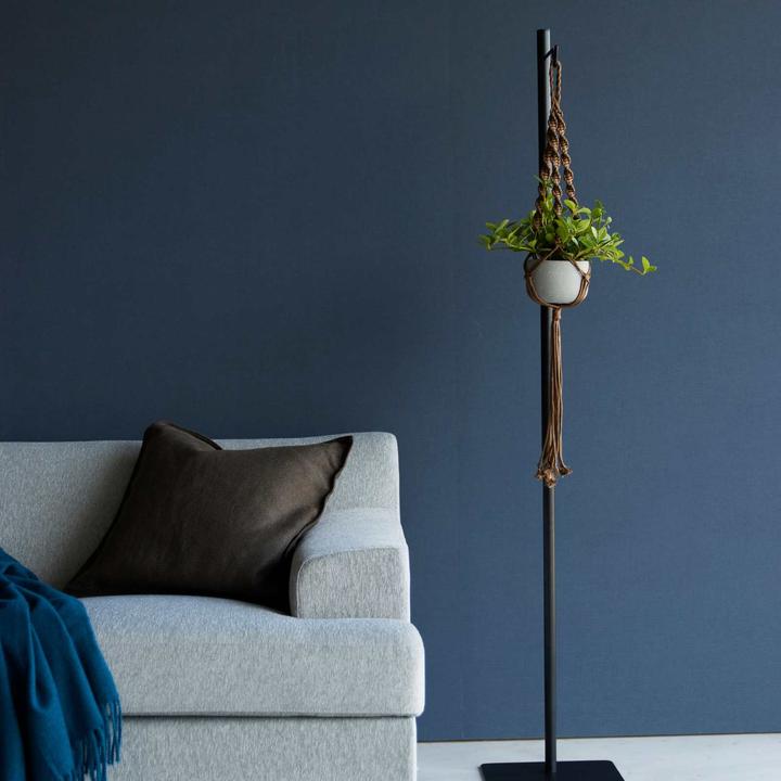Actual product image Yamazaki TOWER height-adjustable lantern stand