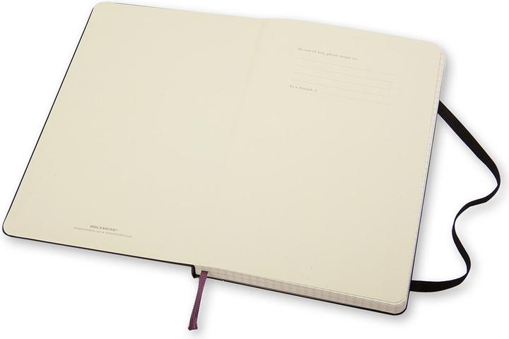 Image du produit Moleskine Carnet classique de poche (A6, Quadrillé, Couverture rigide)