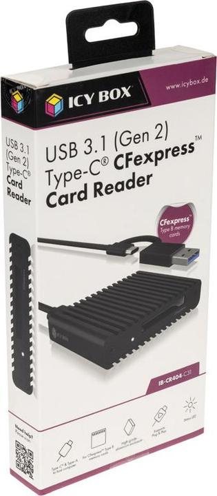 Actual product image Icy Box Kartenleser (USB 3.2 Gen 2)