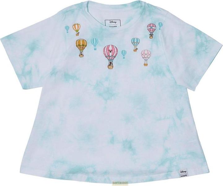 Actual product image Loungefly Disney by Tee T-Shirt Unisex Mickey & Friends Ballon Swing Size L (L)