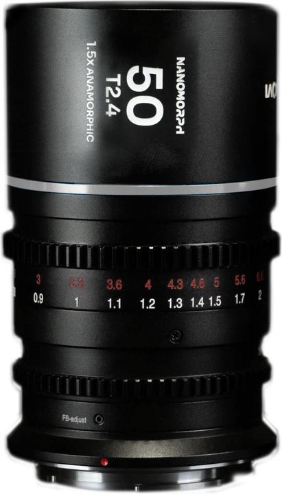 Image du produit Venus Optic Objectif à focale fixe Nano 1.5X 50mm T/2.4 (Silver) - Monture L (Monture L)