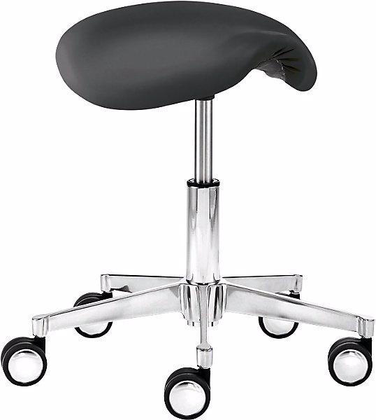 Image du produit Mayer Sitzmöbel Tabouret fonctionnel avec actionnement par levier, avec assise selle, noir.