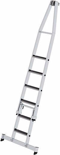 Immagine prodotto Munk Scala a gradini in alluminio per lavavetri, con rivestimento antiscivolo, 2 (Scala singola, 272 cm)