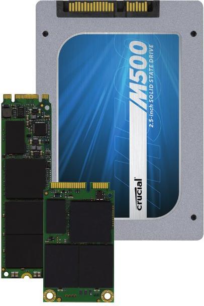 Produktbild Crucial M500 (240 GB, 2.5")