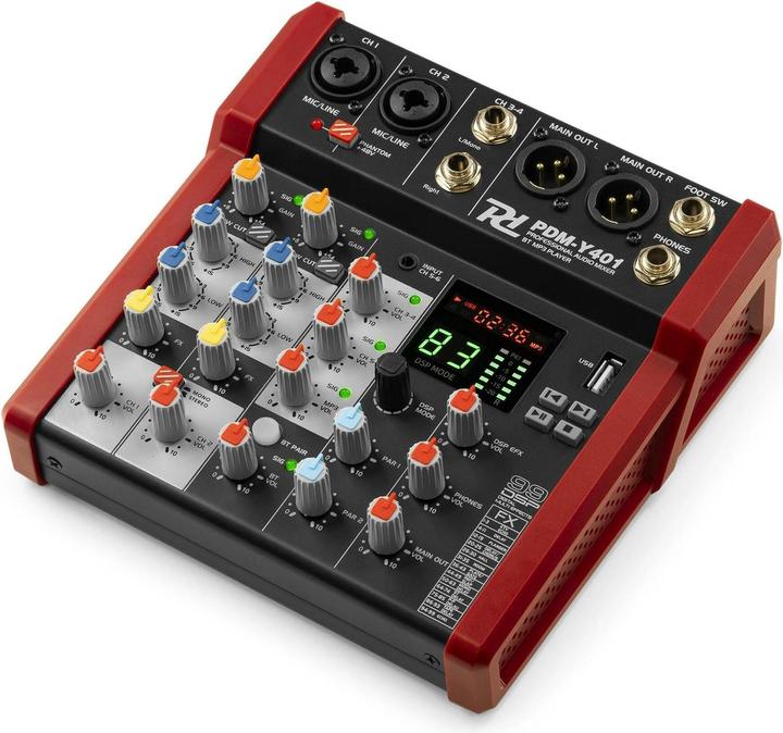 Image du produit Power Dynamics Table de mixage PDM-Y401 (Studio et mixeur live)