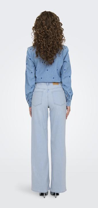 Actual product image Only ONLMADISON Hohe Taille Weiter Beinschnitt Jeans Jeans mit weitem Bein (34)