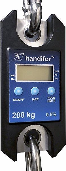 Actual product image Tractel handifor™ dynamometer, miniature model, weighing range up to 200 kg.