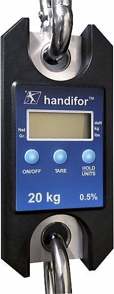 Image du produit Tractel Dynamomètre handifor™, modèle miniature, plage de pesée max. 20 kg.