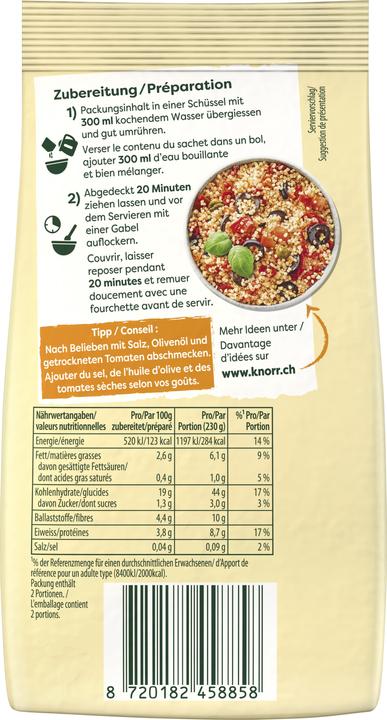 Actual product image Knorr Easy Grains Quinoa 160 g (160 g)