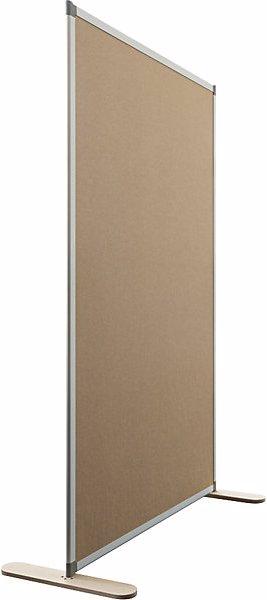 Image du produit smiT Cloison NATURAL, l x p 1250 x 500 mm, avec carton gaufré, hauteur 1850 mm.