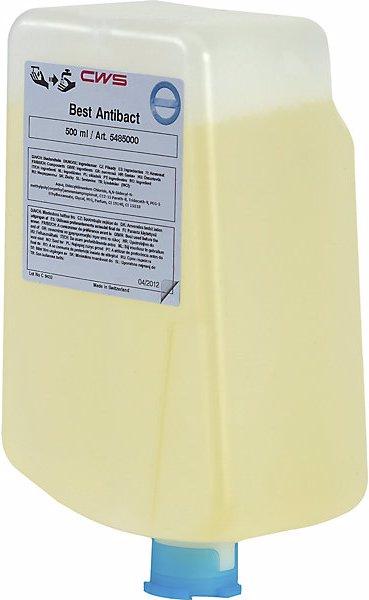 Actual product image CWS Hand soap concentrate, decontaminating, pack of 12 bottles, 0.5 l each (Device, 500 ml)