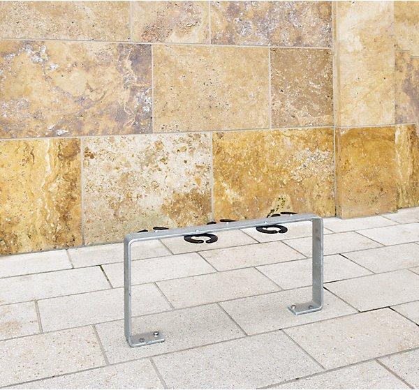 Immagine prodotto Moravia Parcheggio per monopattini, 5 posti, acciaio 70 x 10 mm, zincatura a fuoco.