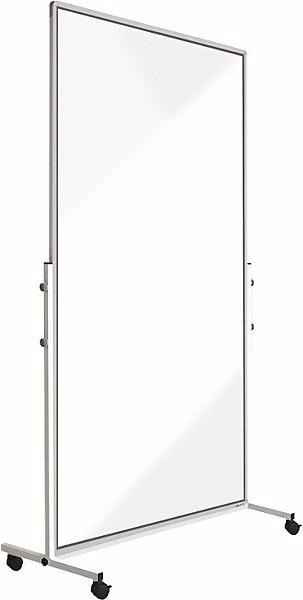Image du produit smiT Cloison mobile en verre acrylique, avec 4 roulettes pivotantes avec freins, h x