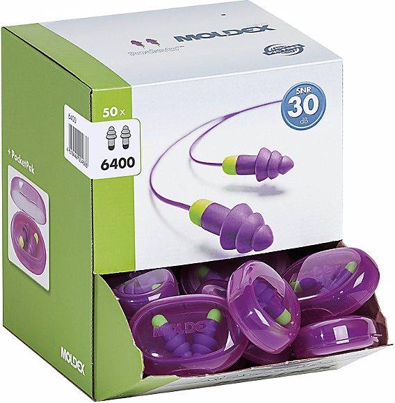 Actual product image Moldex Reusable ear plugs, Rockets®, SNR = 30 dB, pack of 50 pairs. (50 x)