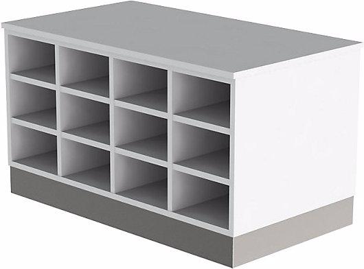 Produktbild kaiserkraft Sitover-Garderobenbank (109 cm, 62 cm)