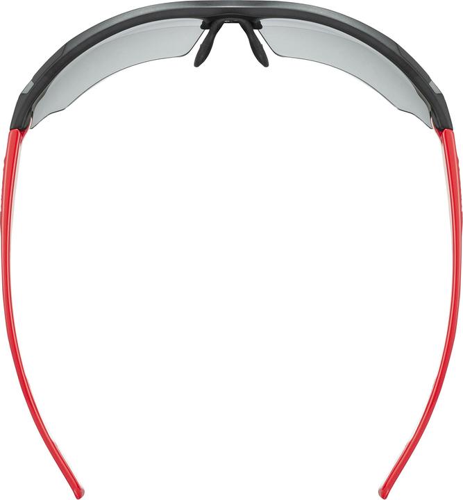 Actual product image Uvex Sports Sportstyle 802 V (Black red white, Smoke)