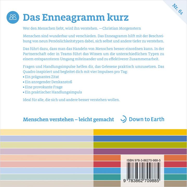 Energie-Label Das Enneagramm kurz (Deutsch, Kerstin Hack, 2020)