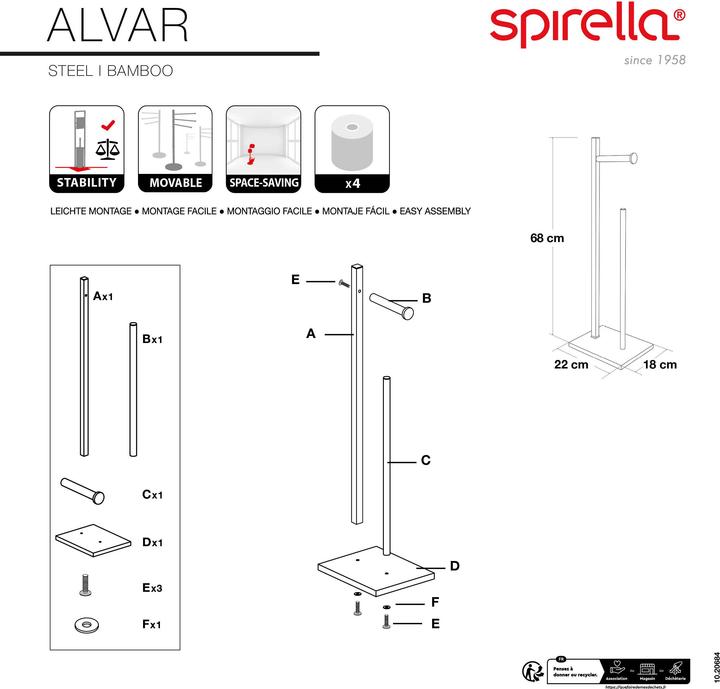 Produktbild spirella Alvar
