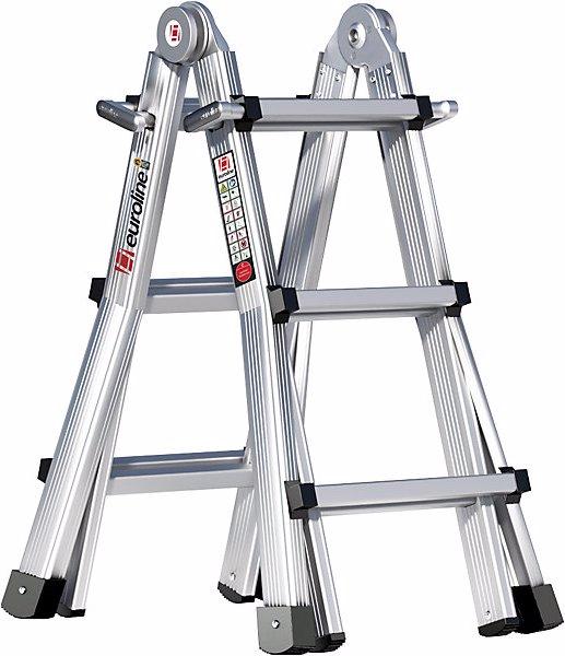 Produktbild Euroline Alu-Vario-Klappleiter (Mehrzweckleiter, 300 cm)