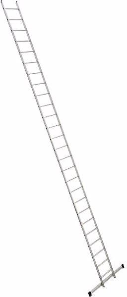 Image du produit Euroline Échelle à échelons, largeur 410 mm, 26 échelons avec traverse. (Échelle simple, 740 cm)