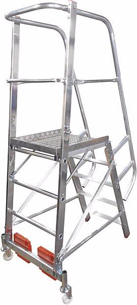 Produktbild Krause Alu-Plattformleiter STABILO Vario kompakt (Plattformleiter, 123 cm)