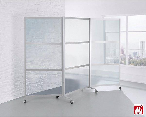 BST Systeme Mobile Faltstellwand, schwer entflammbar