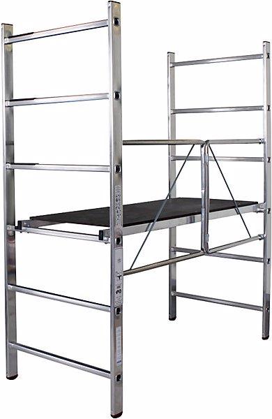 Actual product image Krause Folding scaffold, platform 1.4 x 0.5 m, working height 2.8 m. (Scaffolding, 140 cm)