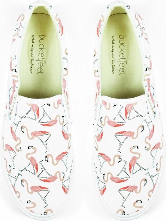 Actual product image Bucketfeet Flamingos (38)