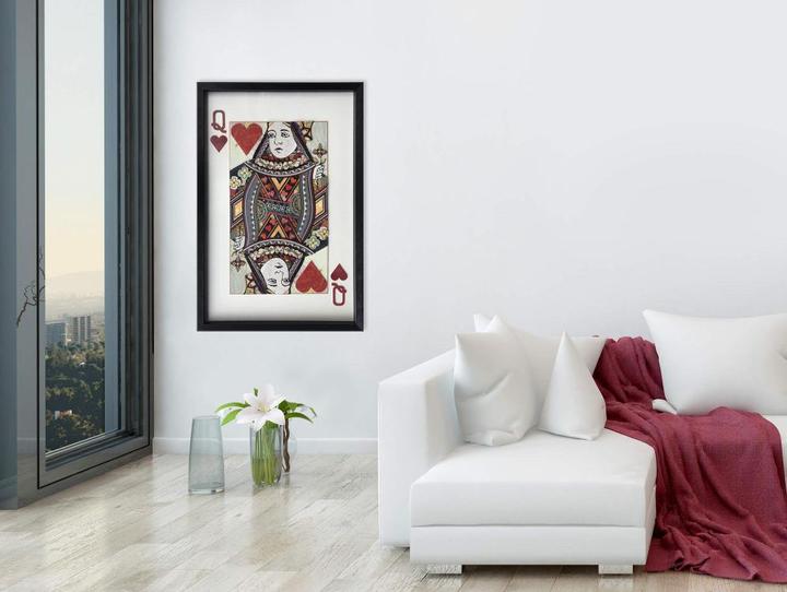 Image du produit Dame de coeur (90 x 60 cm)