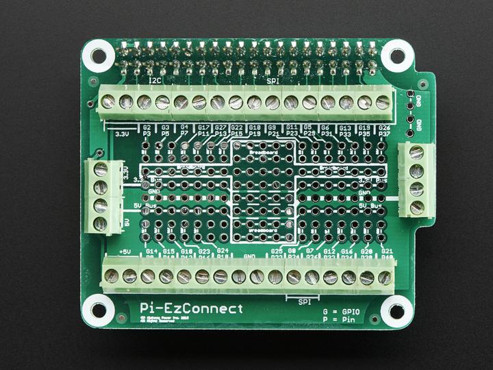 Produktbild Adafruit Pi-EzConnect Terminal Block Breakout HAT (HAT)