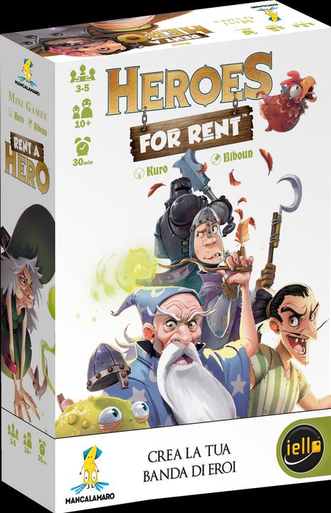 Actual product image Mancalamaro Iello - Rent a Hero