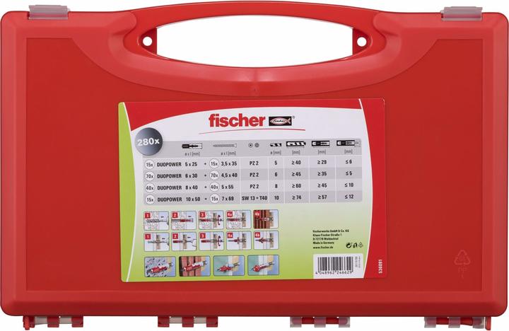 Productafbeelding Fischer Redbox DuoPower + schroeven (1 Pcs.)