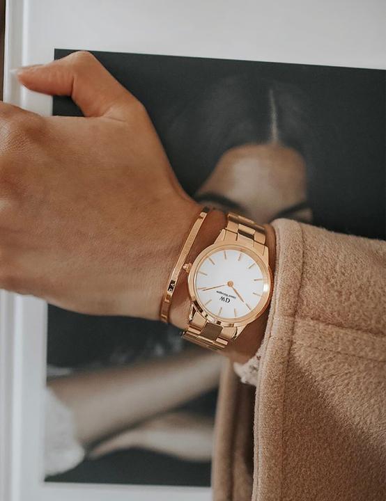 Produktbild Daniel Wellington Iconic Link White Rose Gold (36 mm) (Analoguhr, 36 mm)
