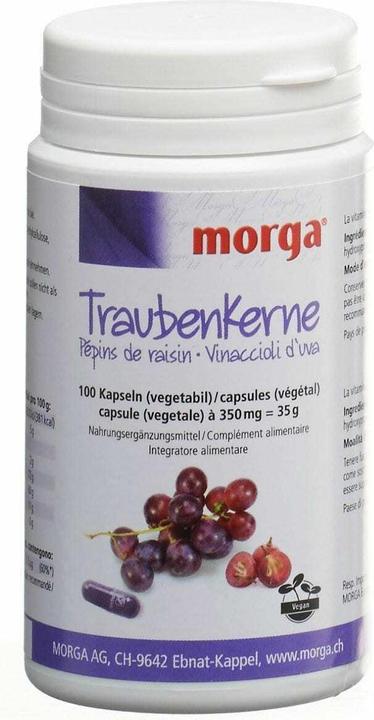 Morga Traubenkerne Vegicaps (1 Stück, Kapseln, 65 g)