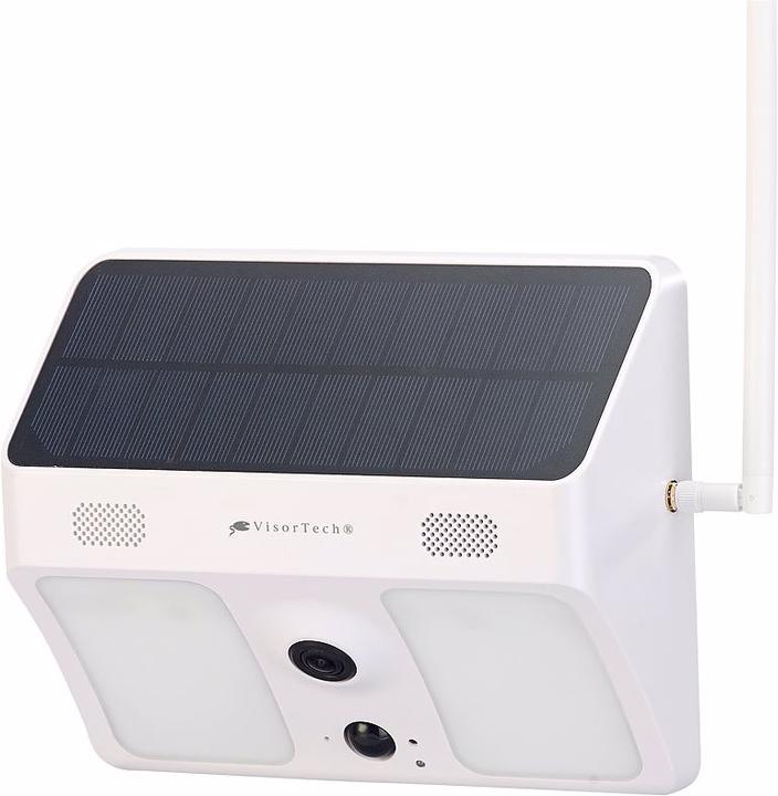 Produktbild VisorTech Kabellose WLAN-IP-Kamera mit Flutlicht
