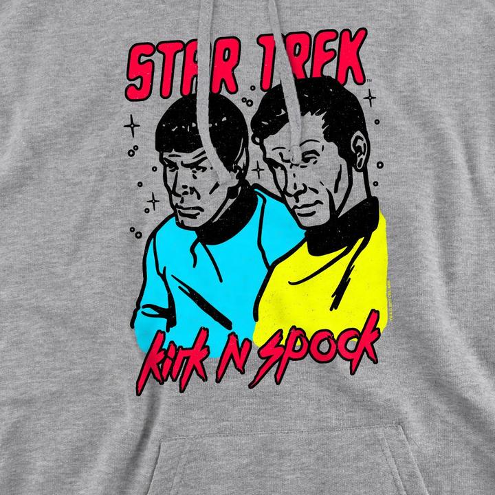 Immagine prodotto Felpa con Cappuccio Kirk e Spock Uomo (XXL)