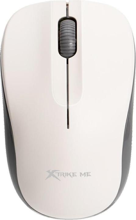 Xtrike Me Wireless computer mouse GW-116 GY white