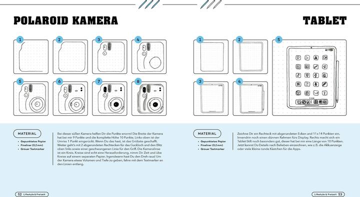 Actual product image Drawing in 5 minutes - 100 motifs from architecture to magic