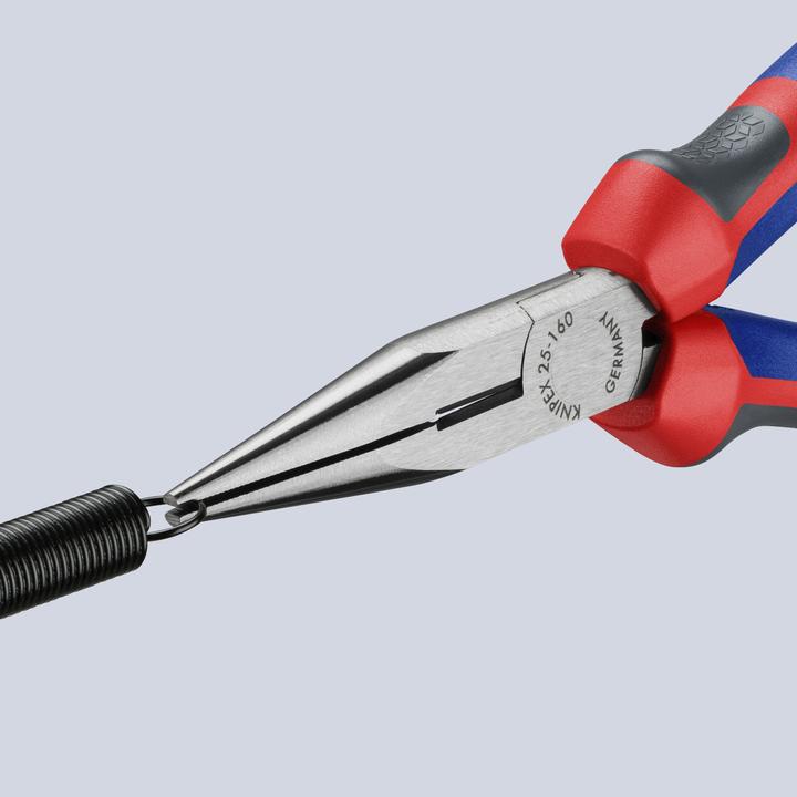 Produktbild Knipex Flachrundzange mit Schneide (160 mm)