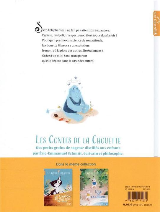 Produktbild Les contes de la chouette (Französisch, Brun Barbara, Schmitt Eric-Emmanuel, 2022)