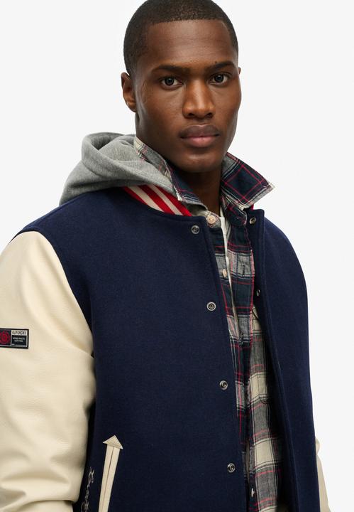 Image du produit Superdry Bomber à capuche College (M)