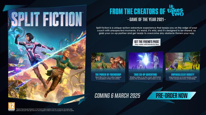 Produktbild EA Games Split Fiction (PS5, DE)