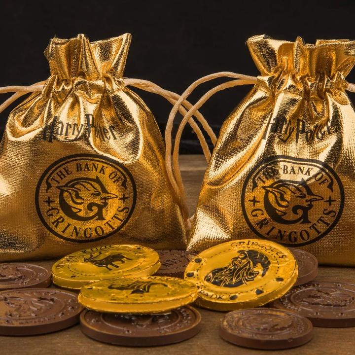 Actual product image Cinereplicas Harry Potter: Chocolate Shape - Gringotts Bank Coin - Coins