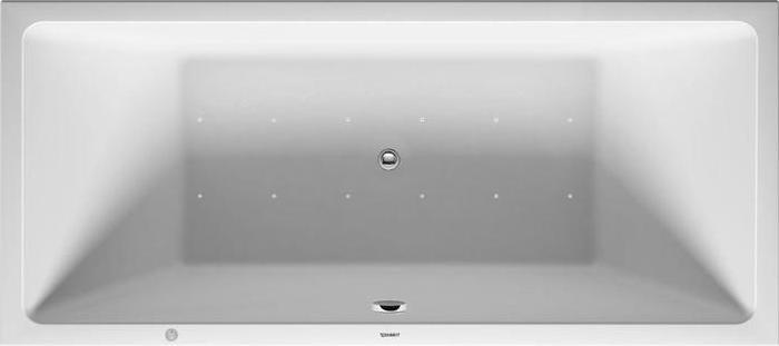 Actual product image Duravit VERO AIR 180x80 whirlpool bath, built-in version 2 RS we Air system