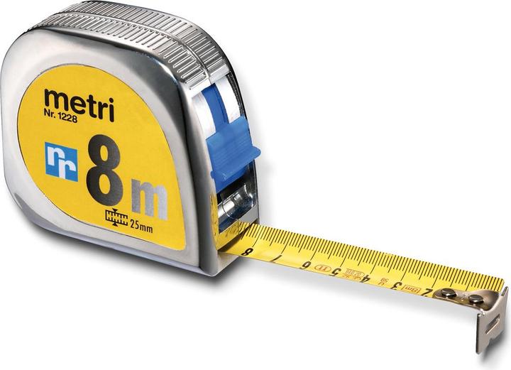 Immagine prodotto Rieffel Rotolo 8m metro cromo (mm)