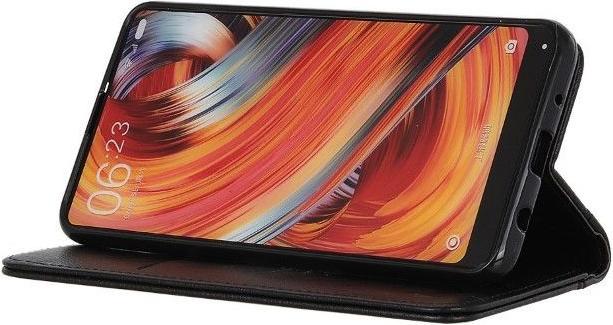 Produktbild MU Classic Litchi Leder Bookcover Series (Nokia C21 Plus)