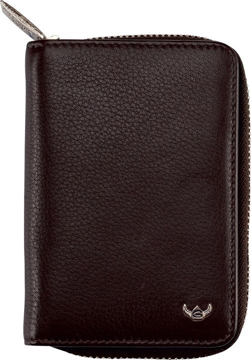 Golden Head Capri Geldbörse RFID Schutz Leder 8 cm