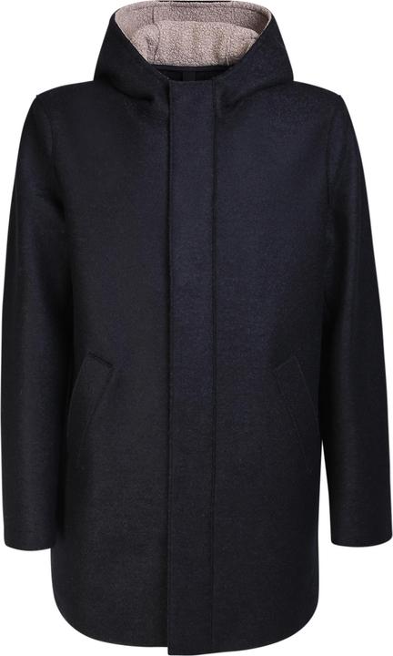 Actual product image Harris wharf london Blue Three-quarter Coats (50)